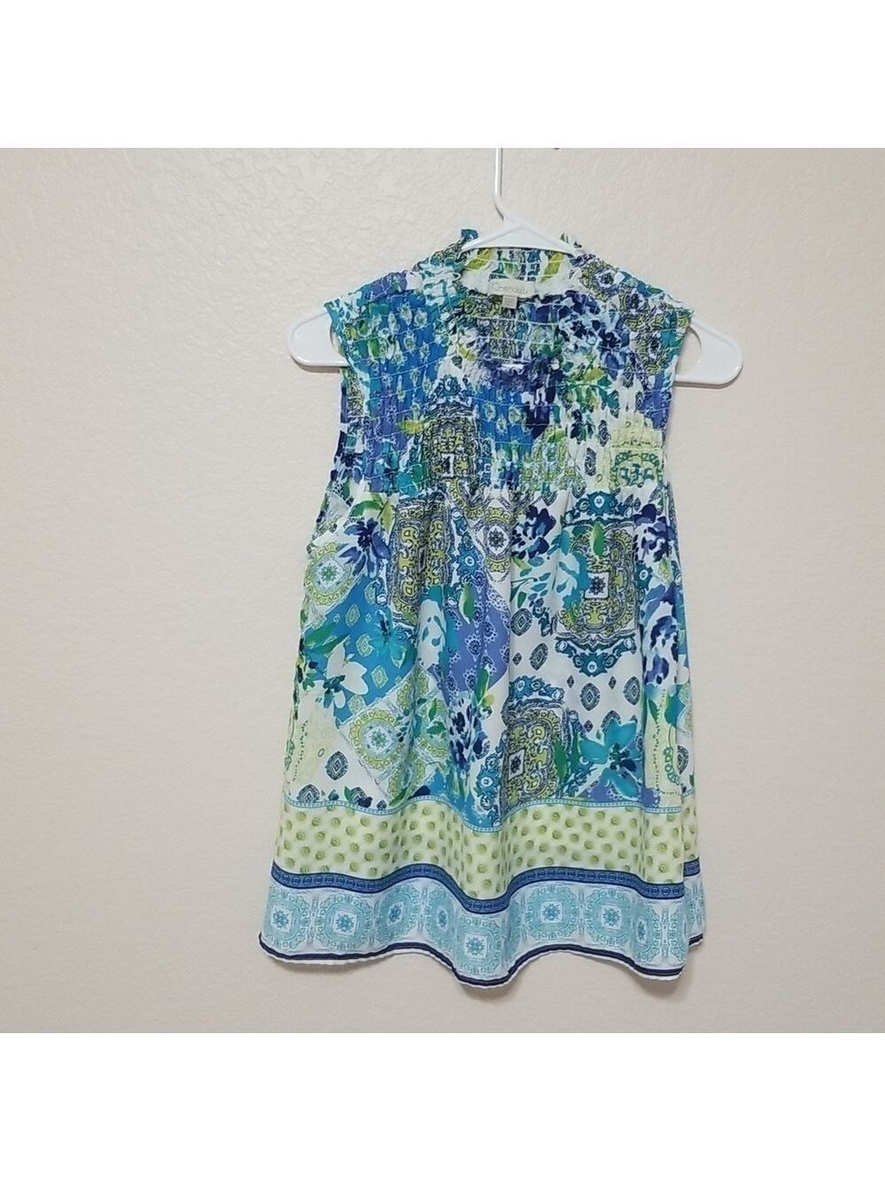 Chenault sleeveless top, size Large